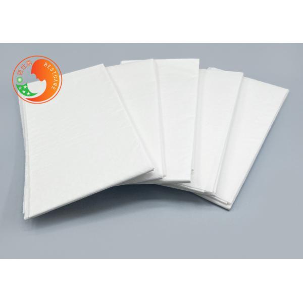 Biodegradable Disposable Baby Changing Mats Anti Stain PE Film Disposable Changing Sheets