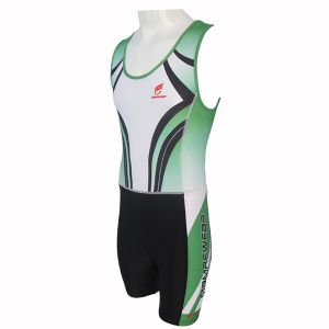 China Lycra Rowing Jersey Sublimatioin  Sports Clothing Flatlock Stitching on sale