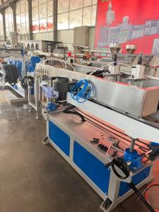 China SGS HDPE Pipe Extruder Machine , Plastic Single Wall Corrugated Pipe Production Line on sale