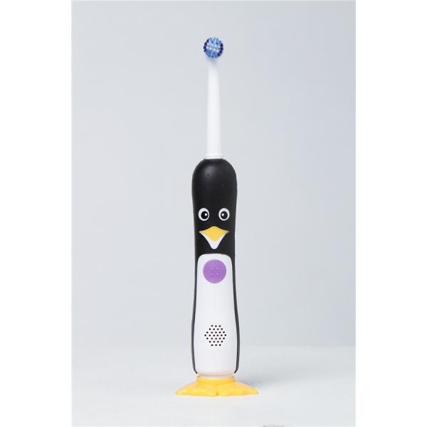 Cartoon penguin design for Children Electric toothbrush with music timer TB-1040 with LED light