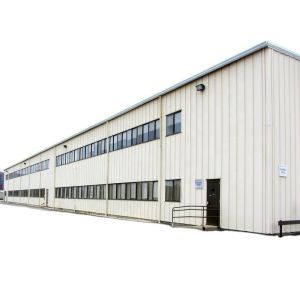 China CE Prefabricated Steel Warehouse Waterproof Fire Prevention Metal Building Fabrication on sale