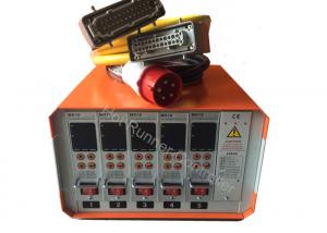 Cheap China 5Zone high accuracy hot runner controllers |MD18 hot runner controller manufactures, Orange Color export to India wholesale