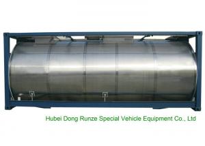 Cheap 316 Stainless Steel ISO Tank Container 20 FT For Wine / Fruit Juices / Vegetable Oils wholesale