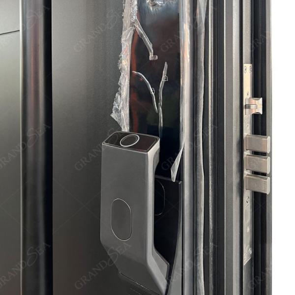 Invisible Hinge Aluminum Glass Pivot Door American Style Entrance Door Security Door