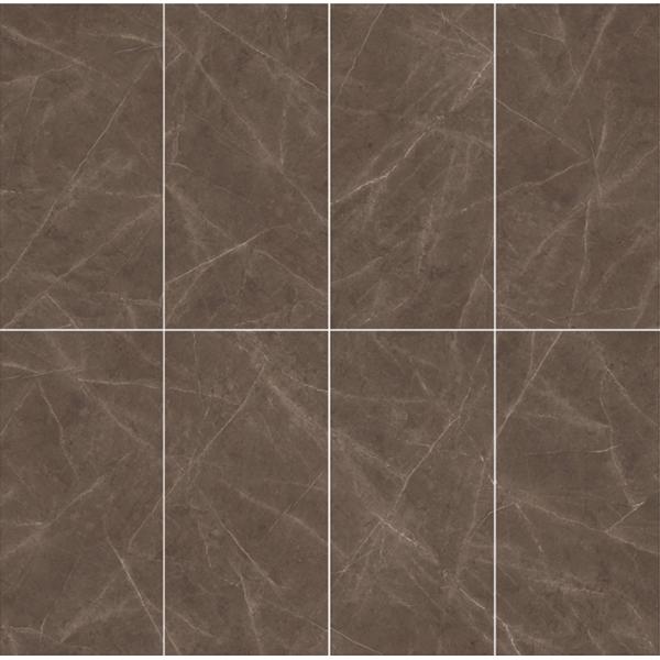 Manufacturer Solid Surface Marble Big Slab Brown Color Tile 750x1500mm Hot Sale Indoor Porcelain Tiles
