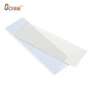 Cheap Writable Magnetic Label Holder White Clear PVC Label Holder Pocket wholesale