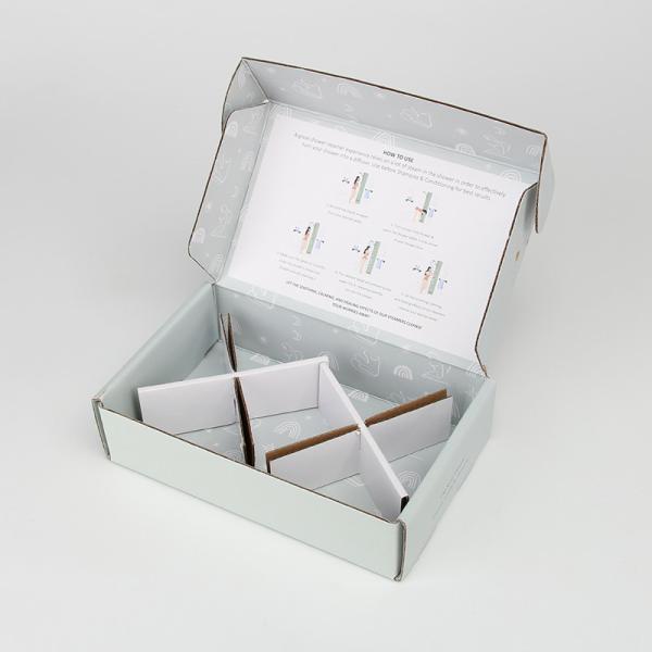 Embossing Lotion Cleaners Skincare Packaging Box Corrugated Board