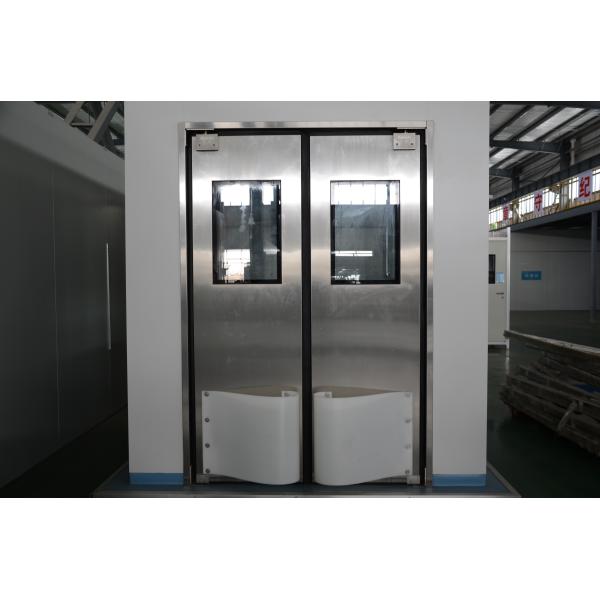 304 SS GMP Laboratory Doors Outswing Entry Doors And Windows For Pharma Hygiene Control