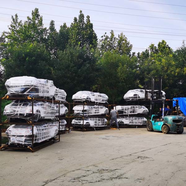 4 6 Seater Lithium Ion EV Global Golf Carts With 40 Mph Power Steering Foldable Seat LCD Headlight LED Screen