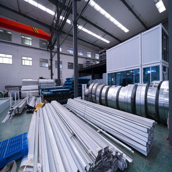 Color Steel Sheet Prefabricated Luxury Modern Ready Made Modular Office Container House