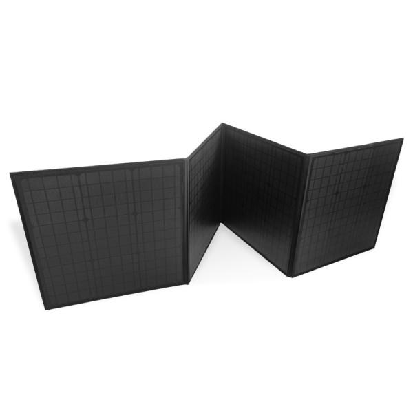 18V 160W Portable Folding Solar Panel Pack Monocrystalline Outdoor Camping RV Car Solar Panel