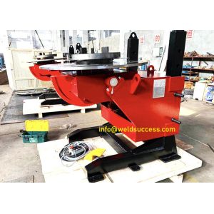 China Height Adjust 3 Tons Rotary Welding Turntable With Chuck on sale