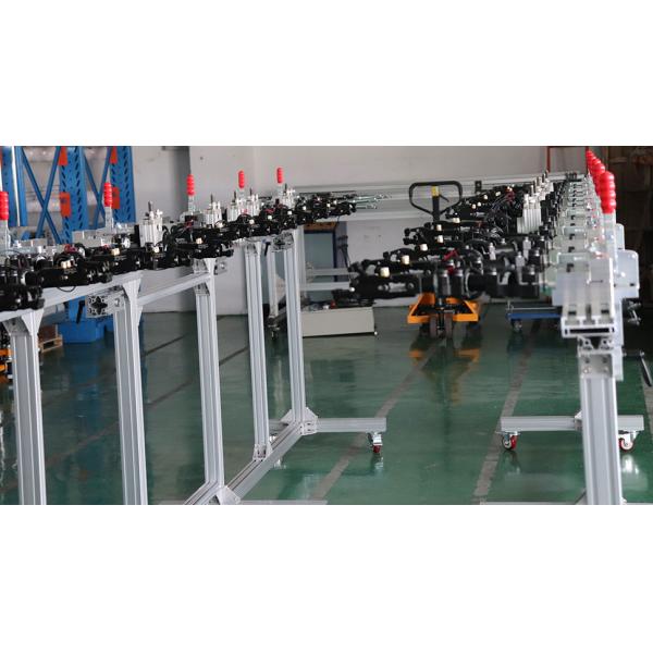 High Clamping Force Pick Up Gripper With Angular Opening On Transfer Die