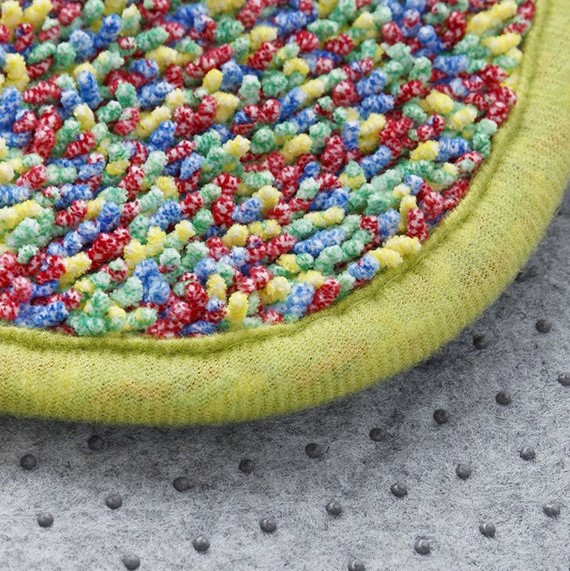 Non Slip Home Microfiber Towel , Bathroom Floor Towel Mats