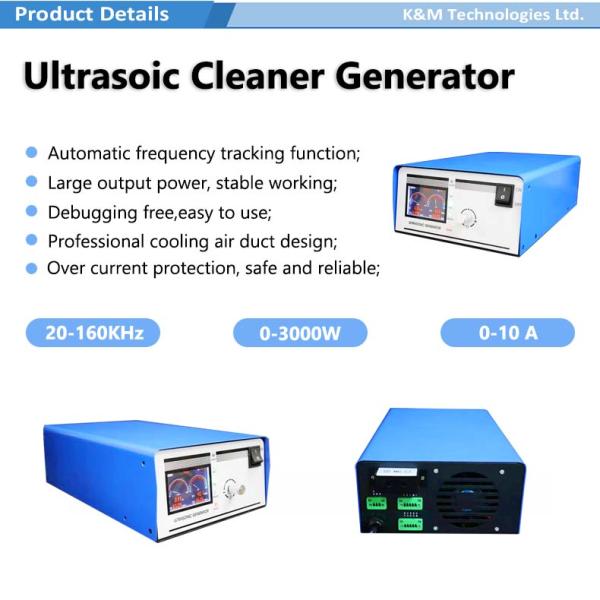 Digital Ultrasonic Cleaner Generator With Auto Frequency Tracking