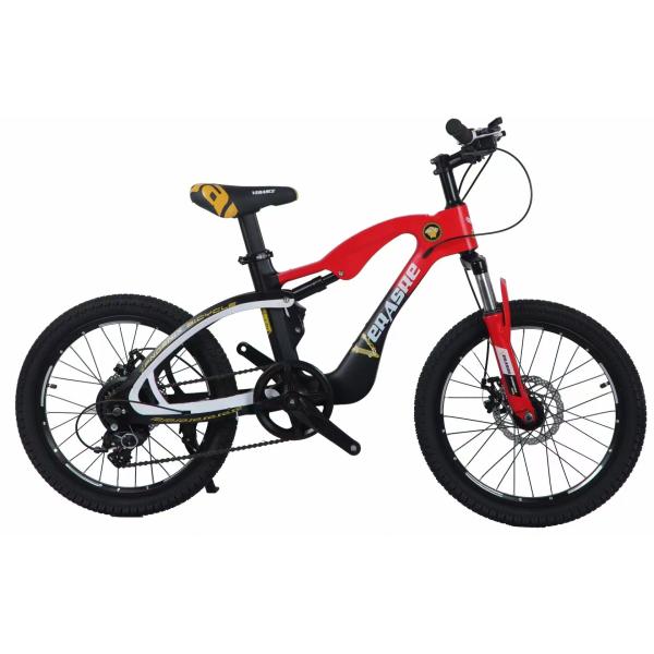 Children Sports Magnesium Alloy Bike With Training Wheels MAG OEM Bicycle For Kids 3-8 Year Soft Tail Frame 20"