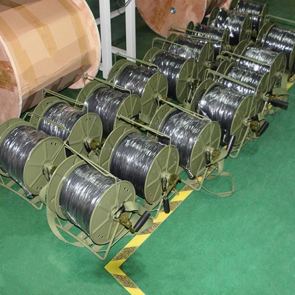 Multi-Port Service Box Telecommunication Drum Rugged Fiber Optic Cable Reel