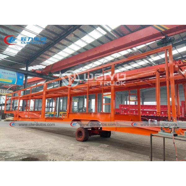 2 / 3 Axle Semi Truck Trailers For SUV Transport