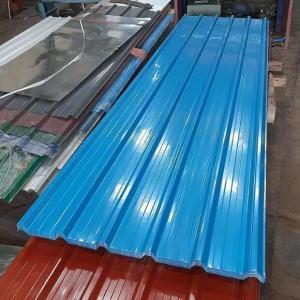 Cheap Zinc Corrugated Color Coated Roofing Sheet 750mm-1500mm Iron Roofing Sheets wholesale