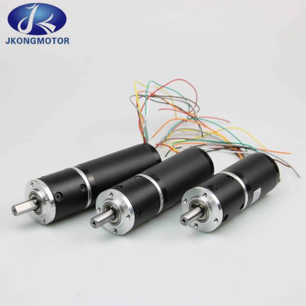 24V 62W 4000rpm Geared Electric Bldc Motor With 6 Leads