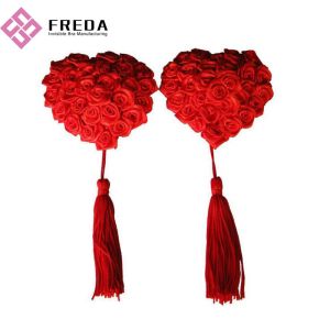 Buy cheap FN008 Manufacturing of Sexy Adhesive Rose Heart Nipple Covers from wholesalers