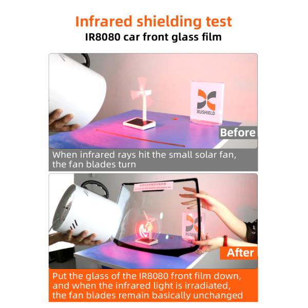 1.52x30m Ceramic Car Window Tint Film UV Proof 8-Year Warranty