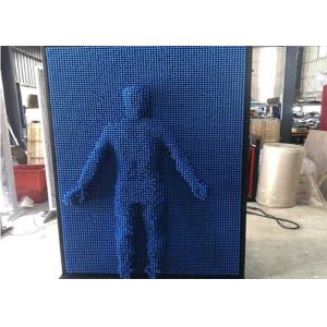 Cheap 3d Trick Art Pin Wall Giant Screen For Playground Amusement Playing wholesale
