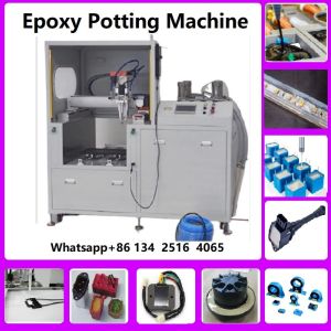 Cheap Semi-automatic Dynatic Ab Double liquid Mixing Glue Filling Machine Glue Dispensing Equipment wholesale