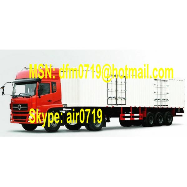 3 Axles Dongfeng EQ9382XXYT Box Semi-Trailer,Dongfeng Semi-Remolque,Dongfeng Semi-Remorque