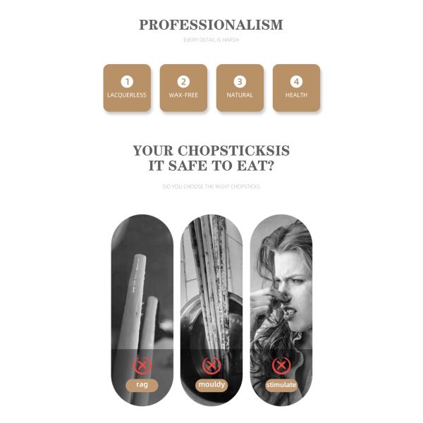 Samples Free. Freight Collect Disposable Bamboo Chopsticks Customized Paper Set Carbonized Chopsticks