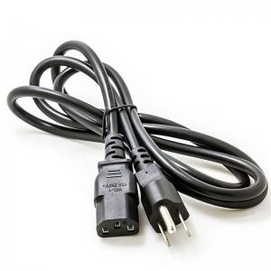 Cheap US Plug 1m Computer Monitor Power Cord 250V AC power outlets wholesale