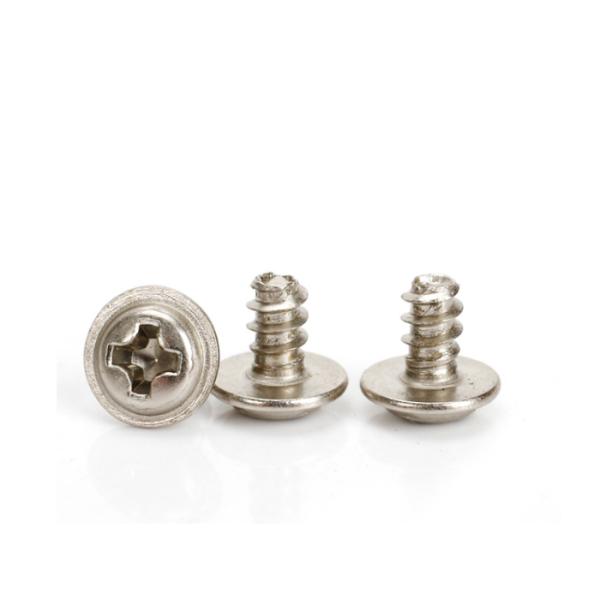 Stainless Steel Black Zinc Pan Washer Head Self Tapping Sheet Metal Screw with Collar