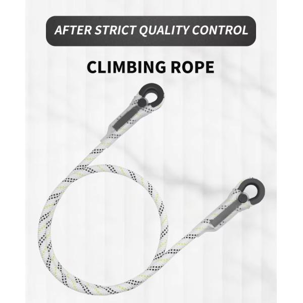 Customizable Outdoor Static Climbing Rope High Strength 12mm Diameter Polyester Rope For Camping