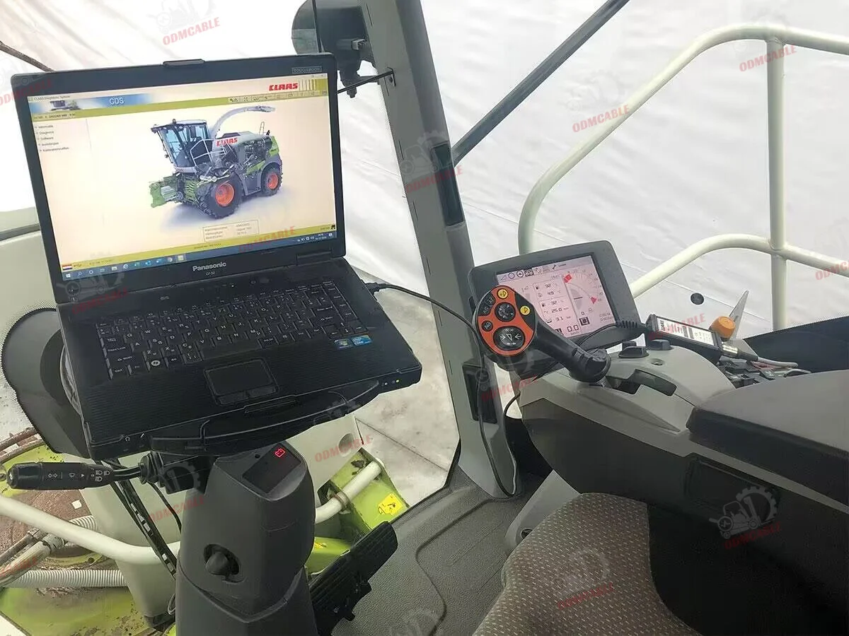 Interface 2024 MetaDiag CLASS CANBUS Agriculture Construction Truck Tractor For CLASS Diagnostic Tool+CF53 Laptop