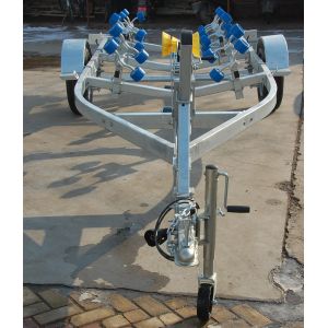 TR0241 Galvanized Boat Trailer Heavy Duty Boat Trailer RIB580