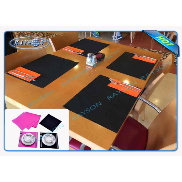 Oekotex Standard Non Toxic Spunbond Non Woven Tnt Tablecloth In Roll / Pieces