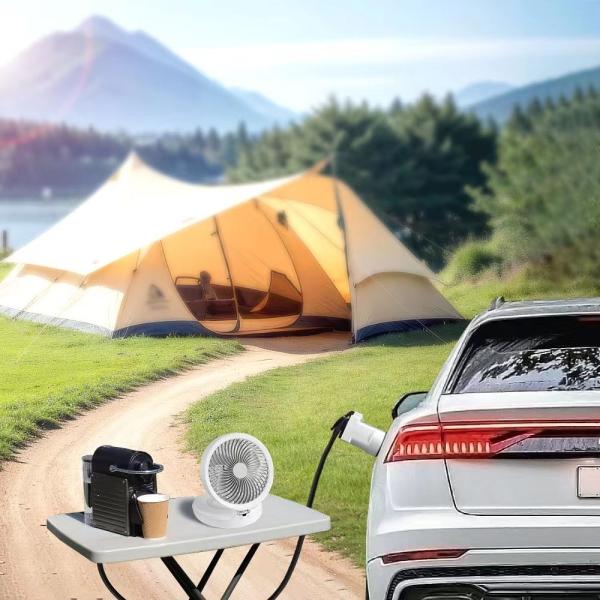 V2L Discharger For Type2 Car Discharge EV Cable Adapter Discharge V2L Vehicle To Load Type 2 For MG BYD Zeekr Dongfeng Box Nammi 01