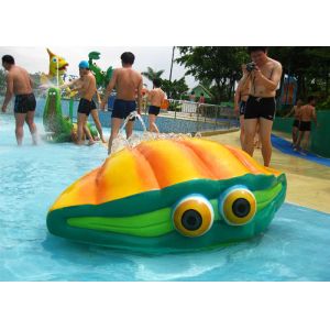 Cheap Customized Kids Water Playground Fiberglass Amusement Park Flower Spray wholesale