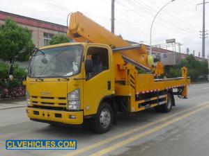 Cheap 26m ISUZU Aerial Platform Truck Truck Mounted Aerial Work Platform 1000kg wholesale