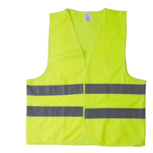 CE EN471 Certified High Visibility Orange Reflective Safety Vests for S-5XL Sizes