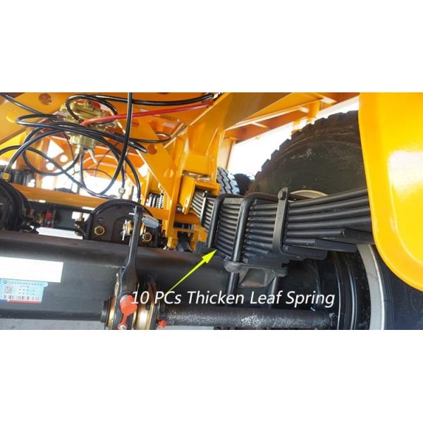 2 Axle Lorry Container Trailer 20FT ISO Tank Container Flatbed Semitrailer