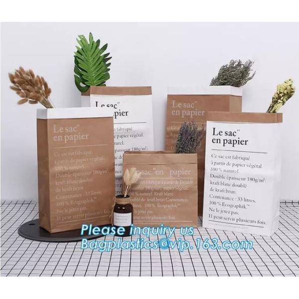 LE SAC EN PAPIER Craft Bag, Multi-purpose Toys Clothes Drawer Organizer Laundry Bag Fruit Flower Plant Pot Cover 2