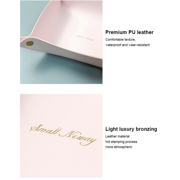 Commercial Buyer E-commerce GLOSSY Multi Purpose Storage Box Containers in PU Leather