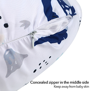 Breathable 100% Polyester Feeding Support Pillow Portable Nursing Pillow For Bottle Feeding