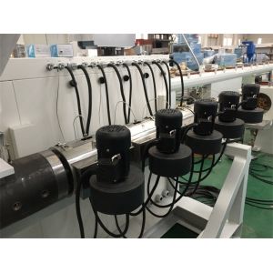 Cheap Strong Power HDPE Pipe Manufacturing Machine 110mm - 315mm Anti Aging wholesale