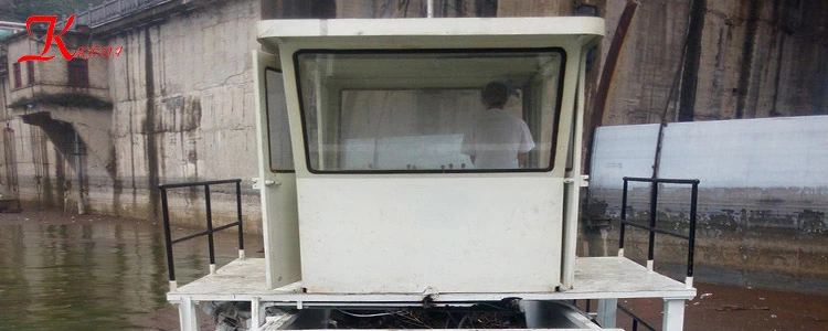 Rubbish 2200mm Marine Salvage Boat Grass Lake Weed Harvester