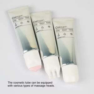 China Strong Barrier Cosmetic Tube 50ML Aluminum Tube Cosmetic Packaging With Different Massage on sale