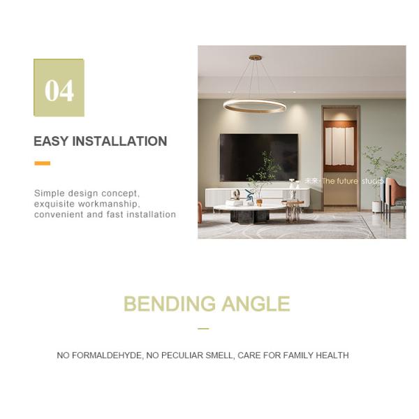 Moisture Proof Skin Feeling PVC Wall Panels Decorative Wood Veneer Panels