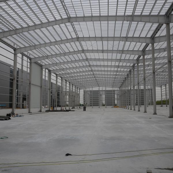 Q355 Q235 Steel Aircraft Hangar with Aluminum Alloy Window 50-70 Years Life