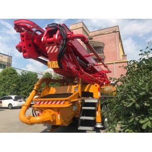 287KW Used Concrete Pump Truck 46 Meter For Construction